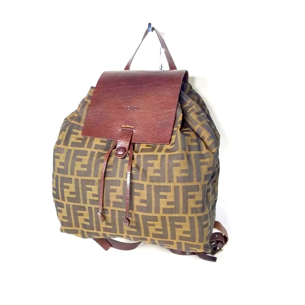 SOLD FENDI zucca monogram backpack